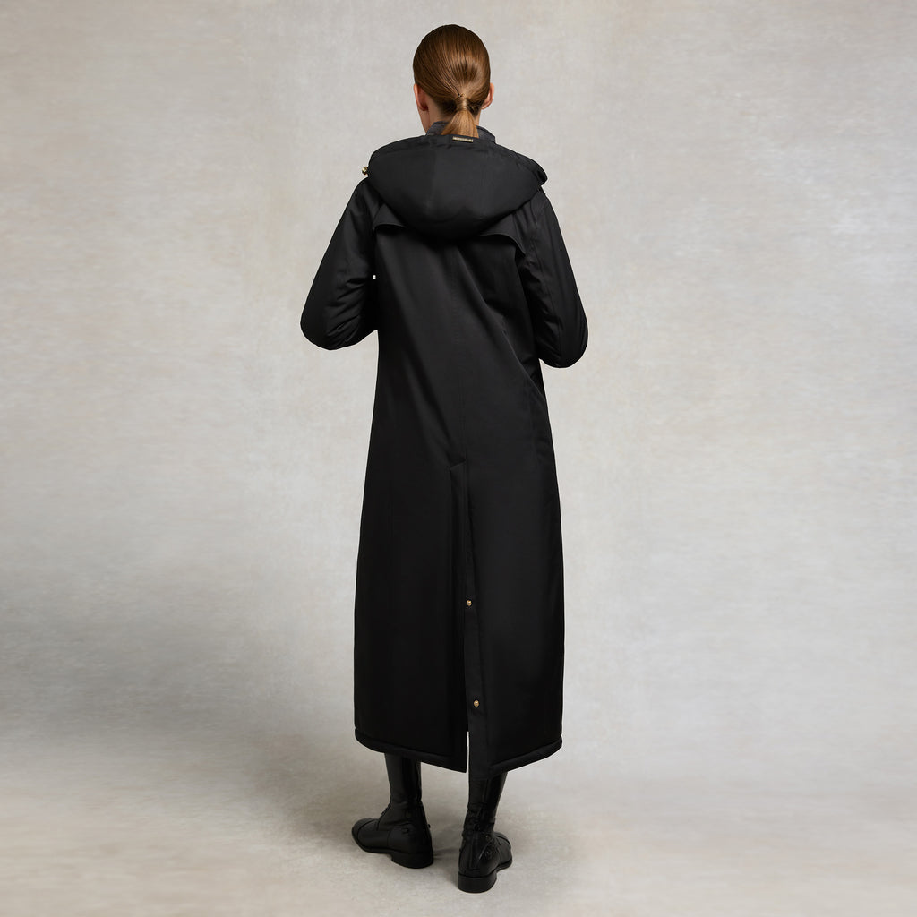 Holland Cooper Longline Training Coat - Black
