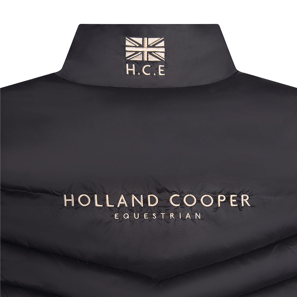 Holland Cooper Hybrid Equestrian Gilet - Black