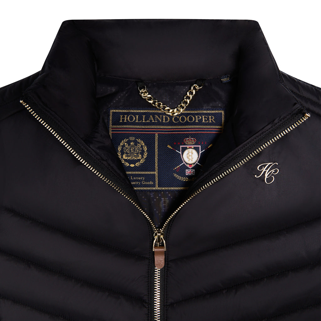 Holland Cooper Hybrid Equestrian Jacket - Black