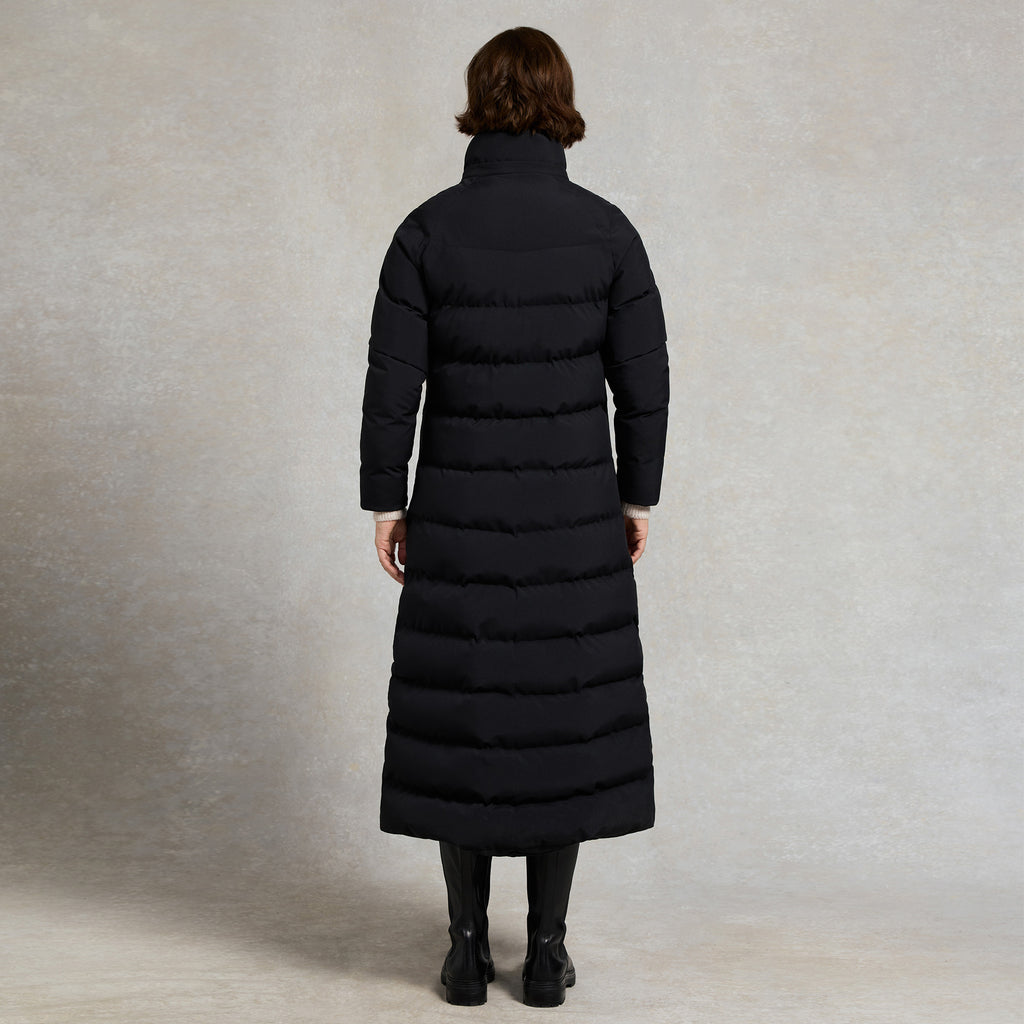 Holland Cooper Chiltern Longline Yard Coat - Black