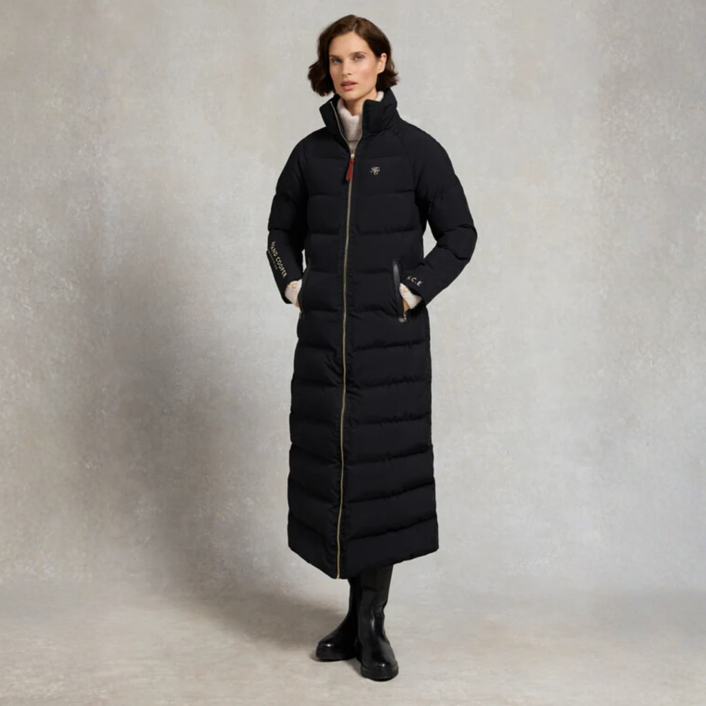 Holland Cooper Chiltern Longline Yard Coat - Black