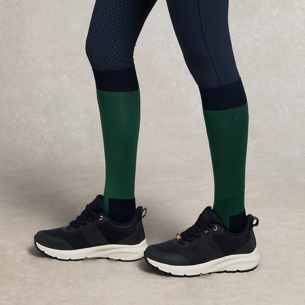 Holland Cooper Riding Socks - Racing Green/Navy