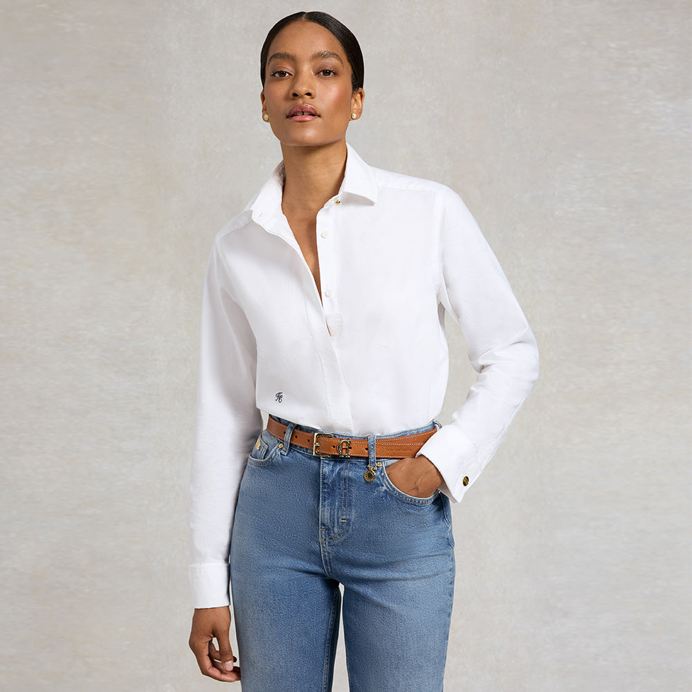 Holland Cooper Aster Shirt - Optic White