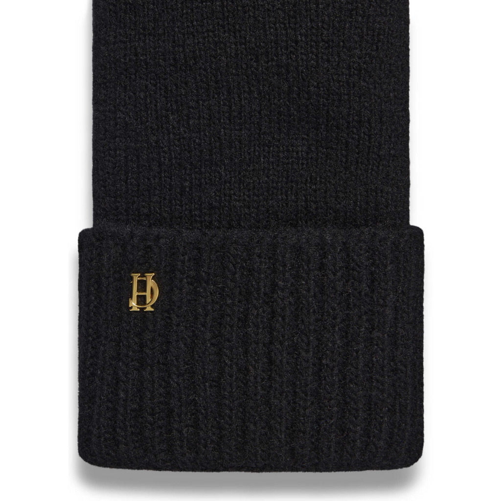 Holland Cooper Classic Logo Glove - Black
