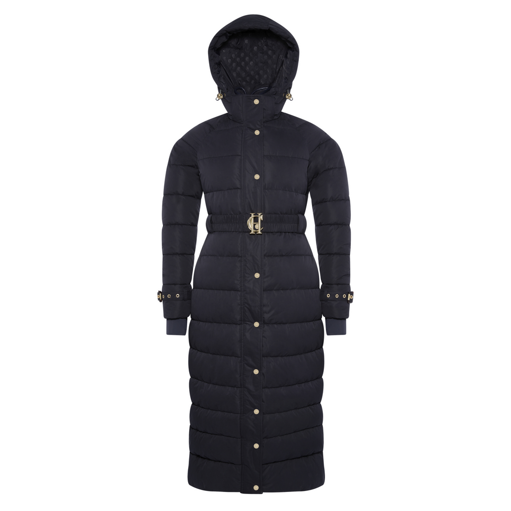 Holland Cooper Arosa Luxe Longline Coat - Ink Navy