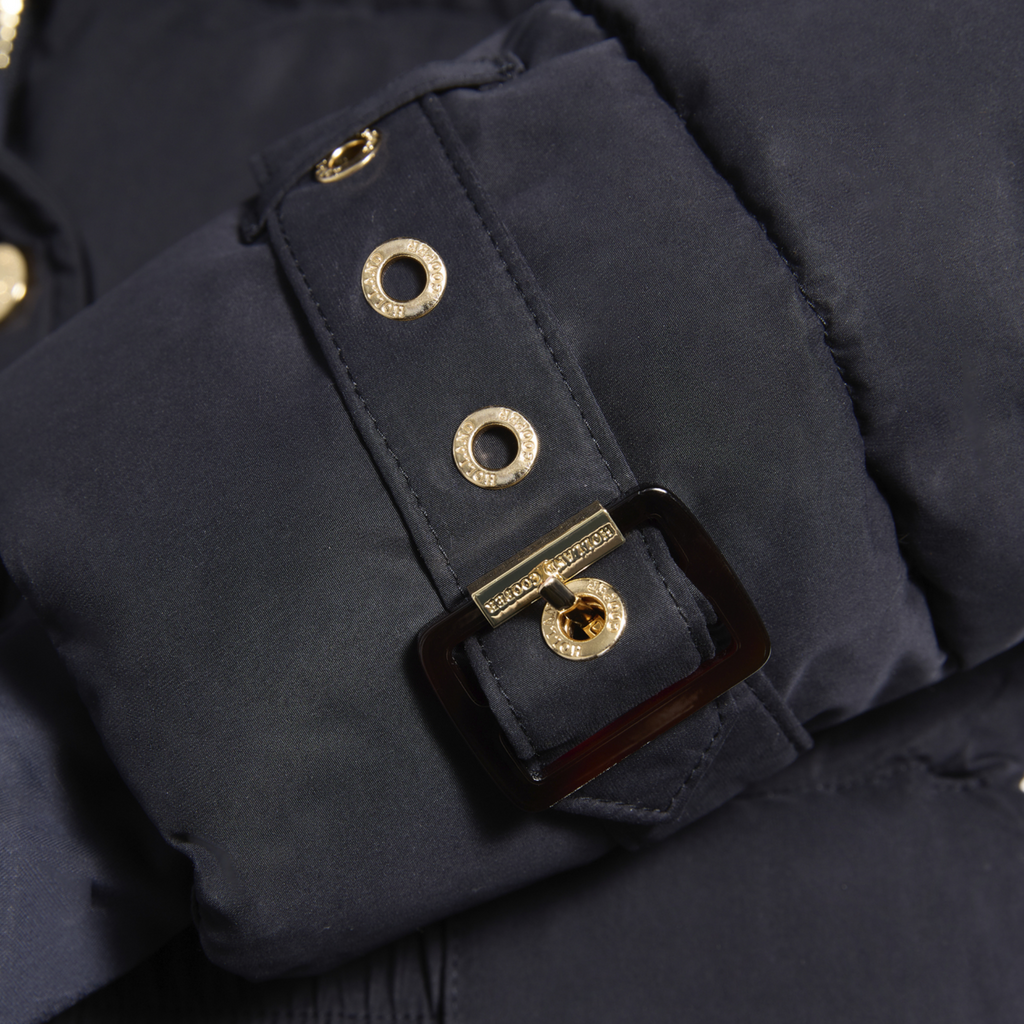 Holland Cooper Arosa Luxe Longline Coat - Ink Navy