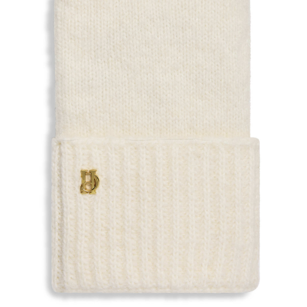 Holland Cooper Classic Logo Glove - Cream