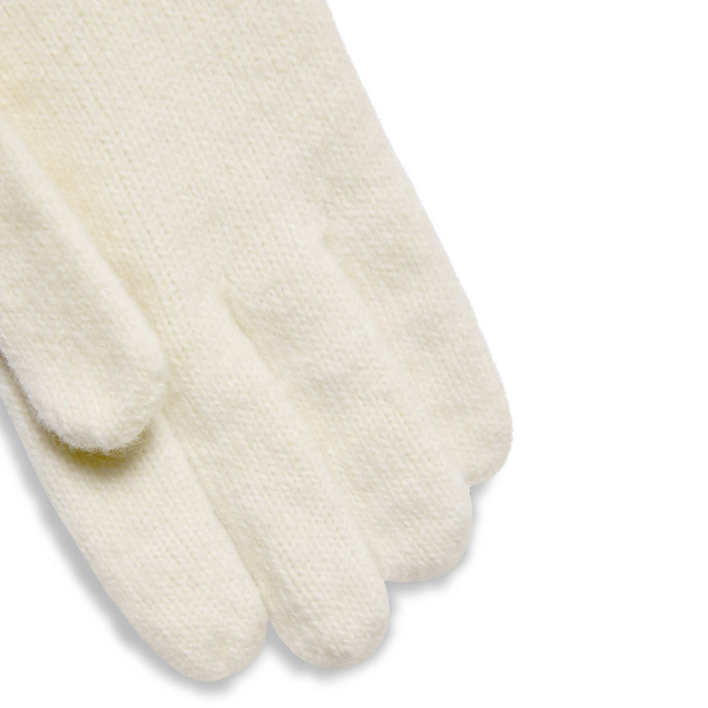 Holland Cooper Classic Logo Glove - Cream