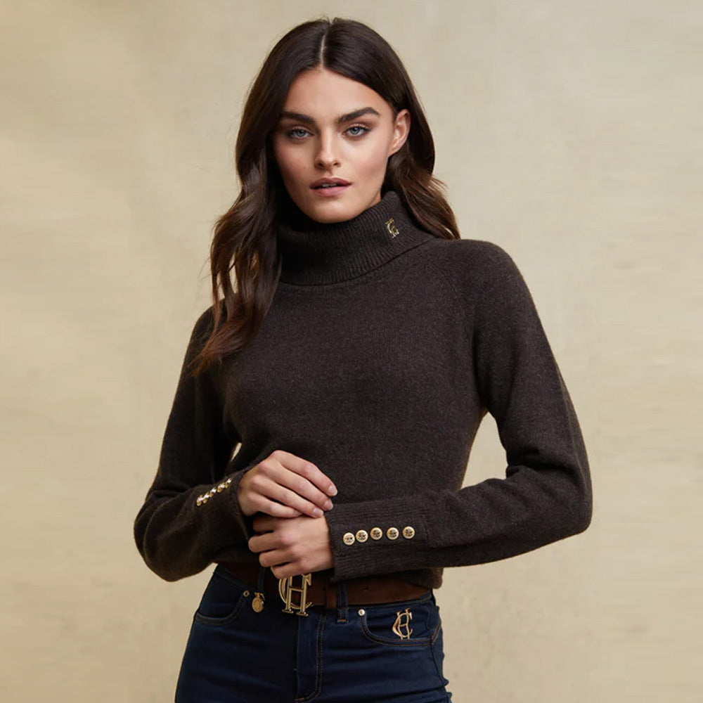 Holland Cooper Tori Knit - Chocolate