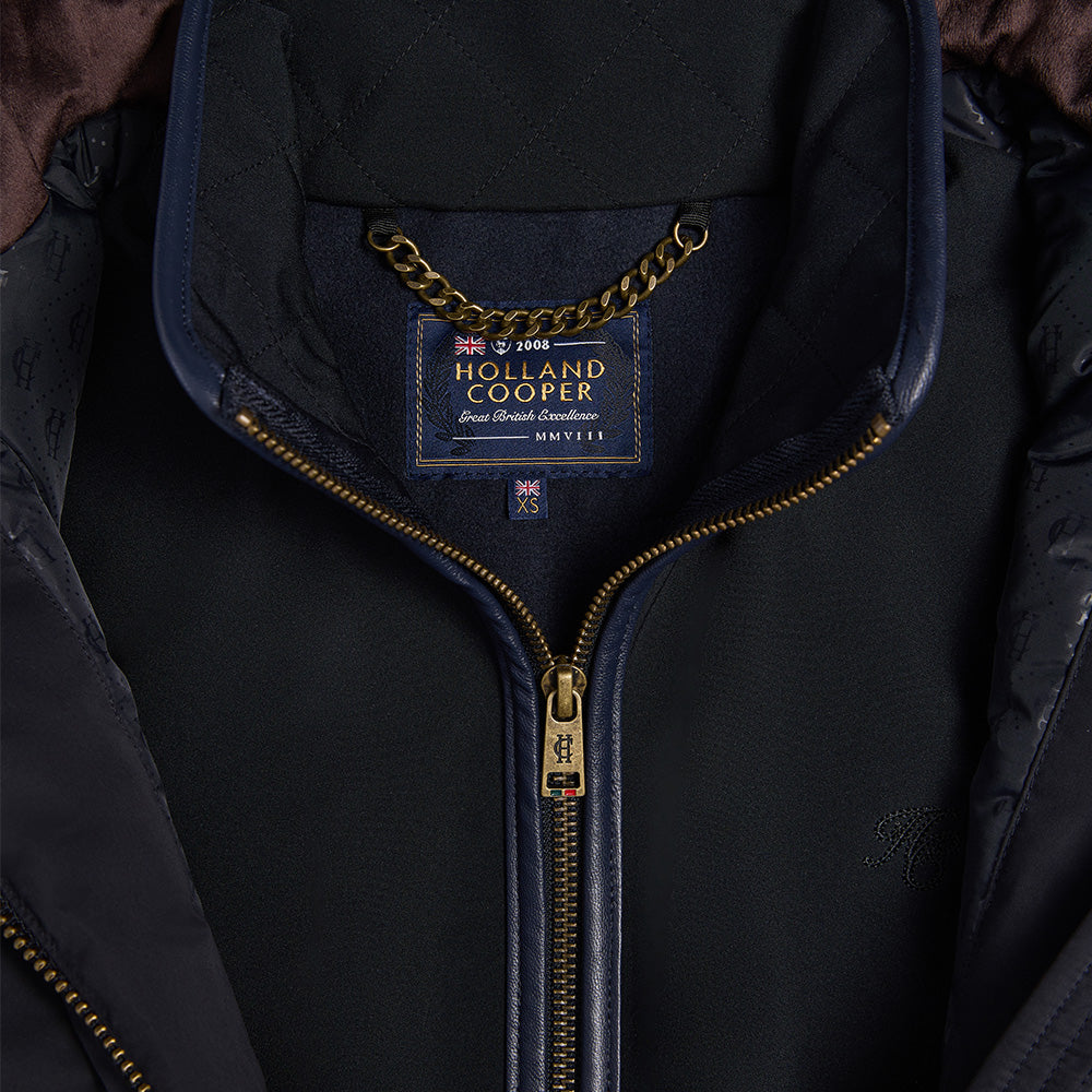 Holland Cooper Stamford Country Coat - Ink Navy