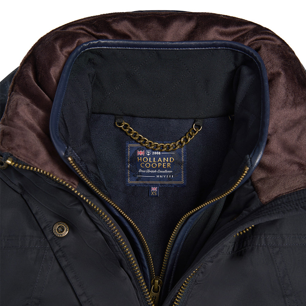 Holland Cooper Stamford Country Coat - Ink Navy