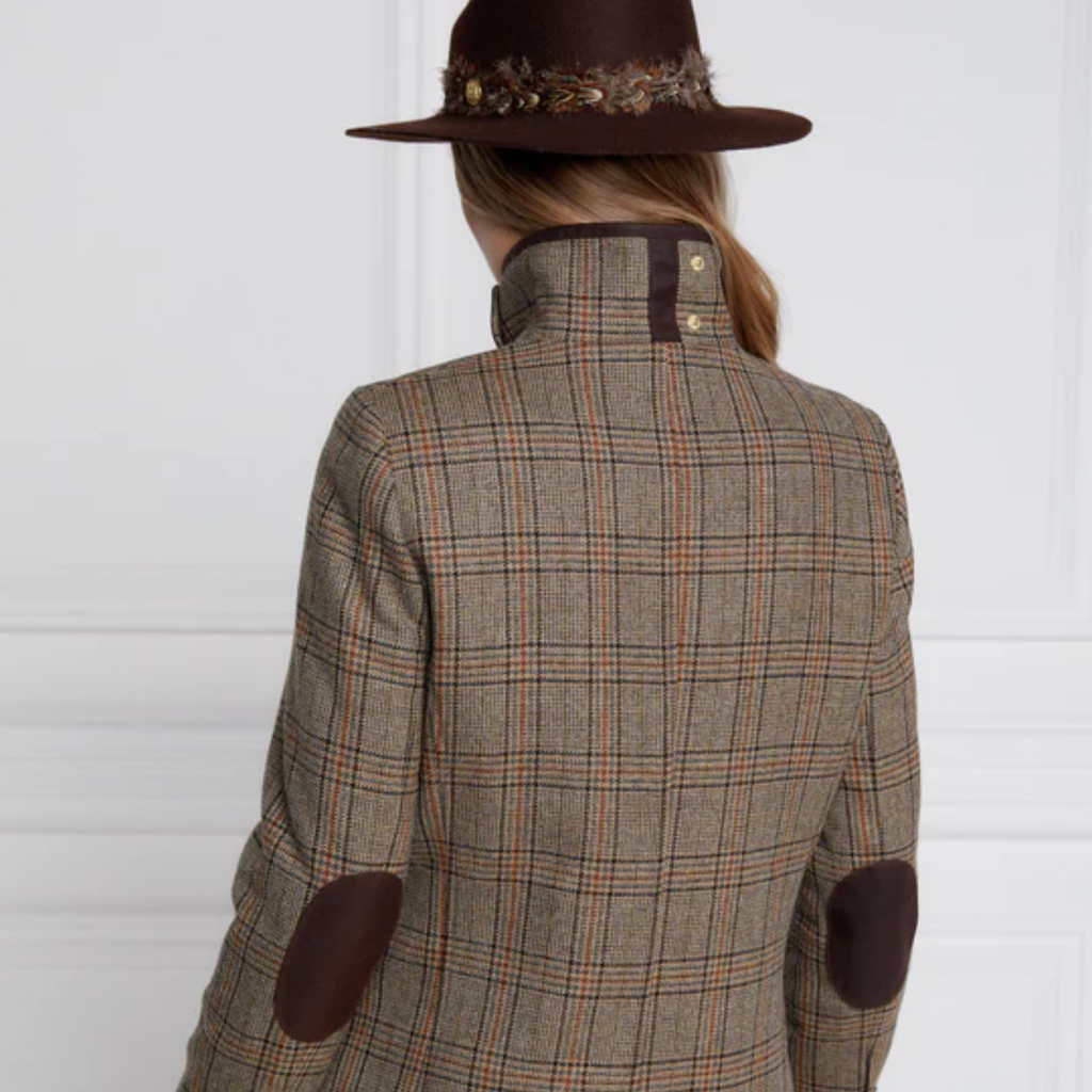 Holland Cooper Country Classic Jacket - Bourbon Tweed
