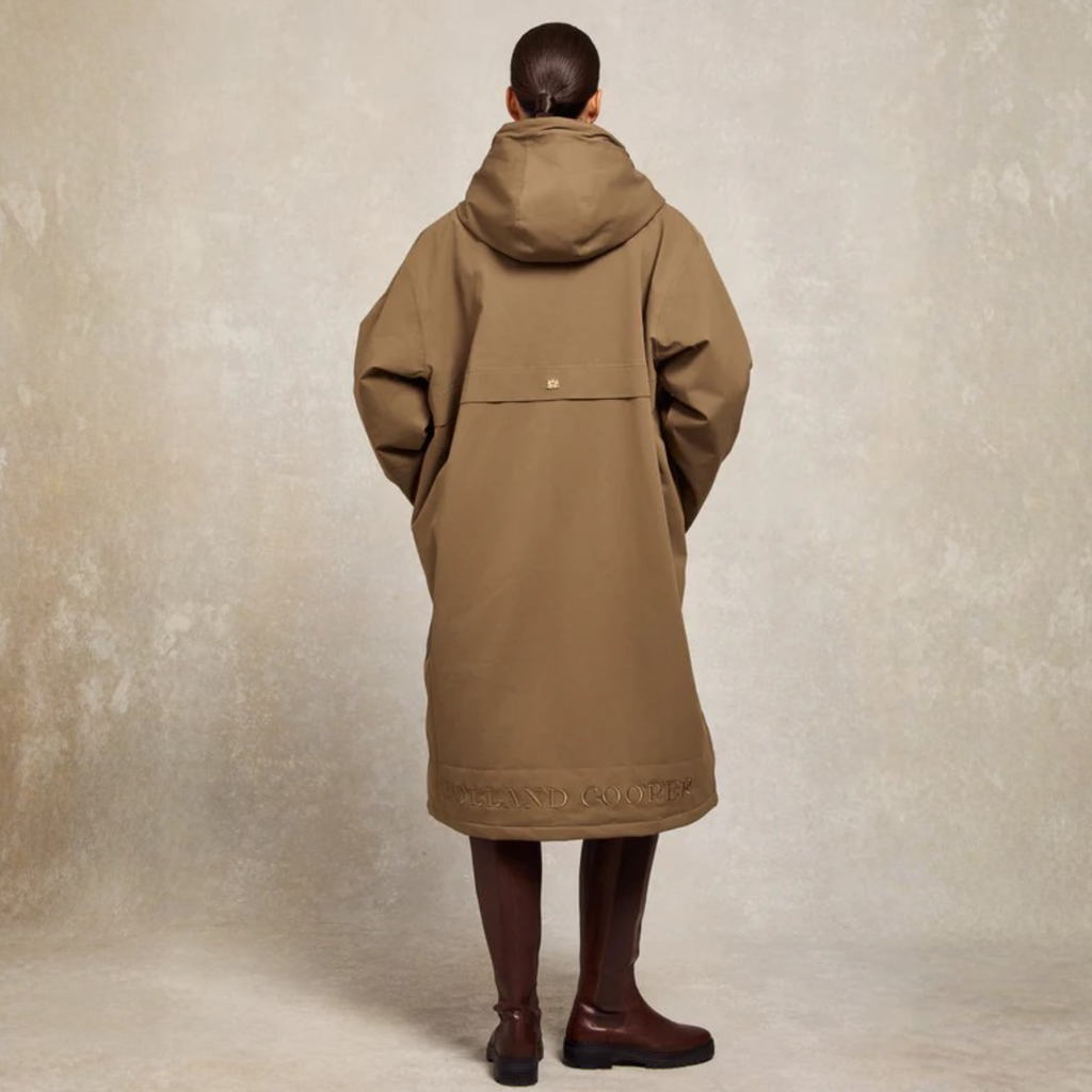 Holland Cooper One-Size Waterproof Coat - Mink