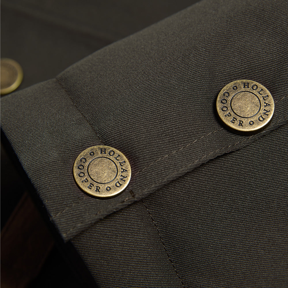 Holland Cooper Mens Stamford Field Coat - Chocolate