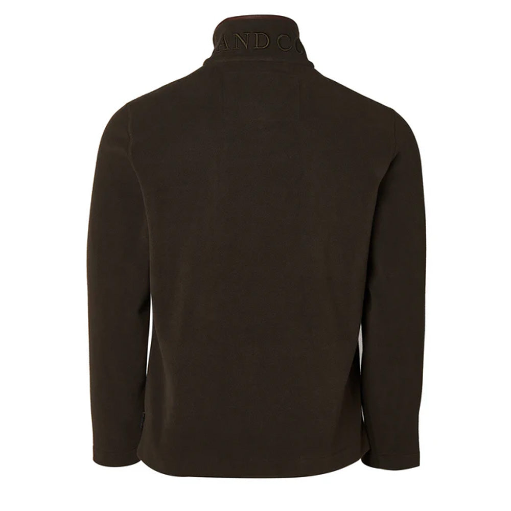 Holland Cooper Mens Country Fleece Jacket - Khaki