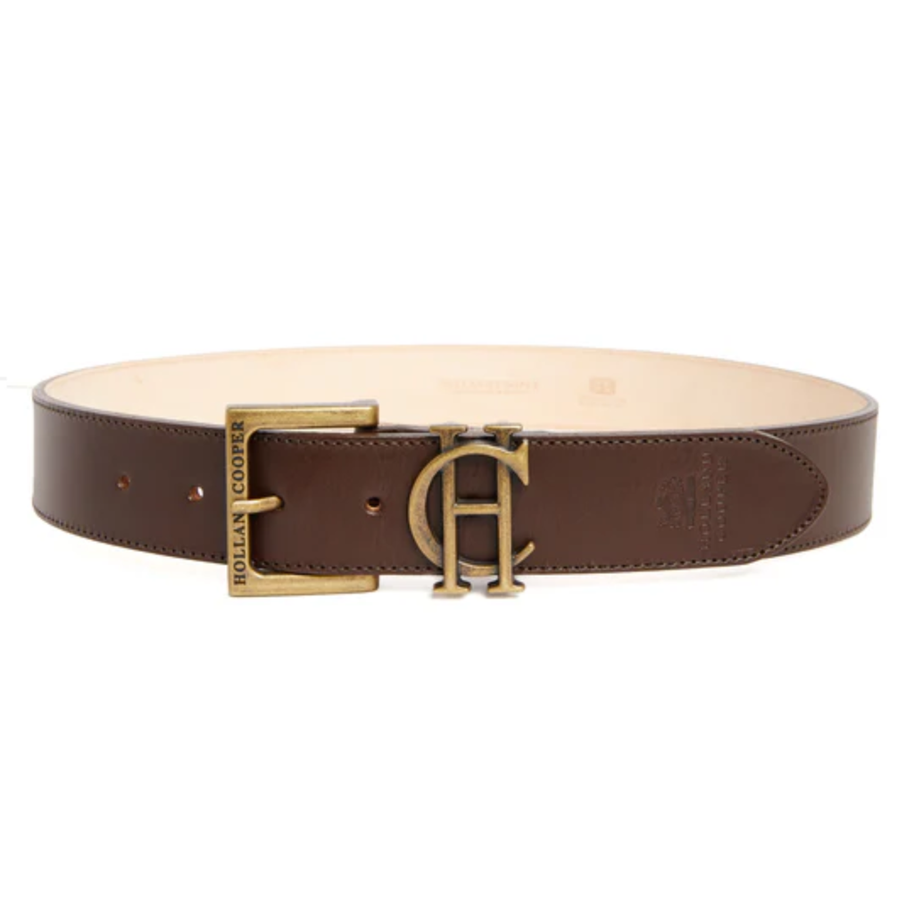 Holland Cooper Men's Classic Belt - Chocolate