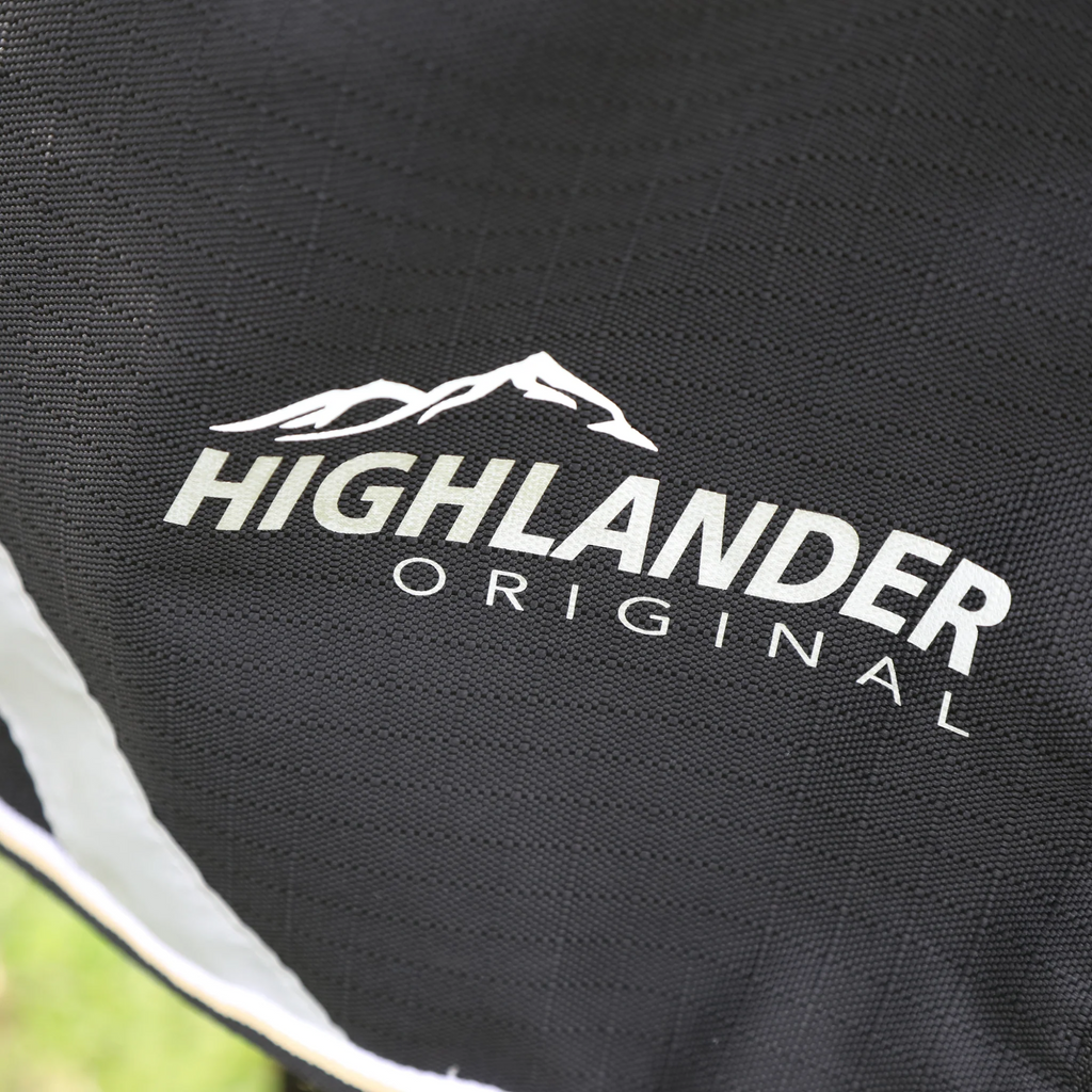 Shires Highlander Plus 200 Combo Turnout Rug - Black