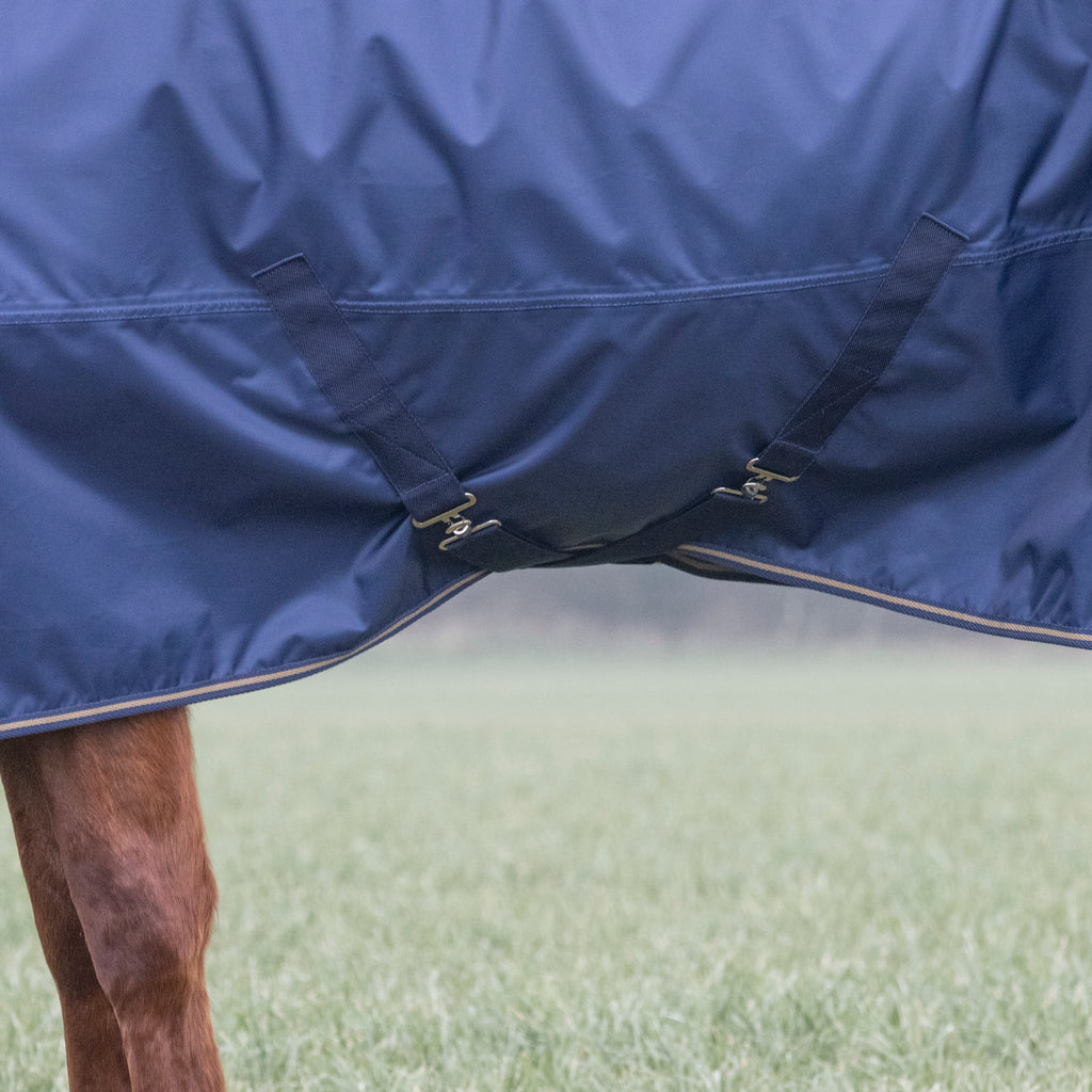 Shires Typhoon 0g Lite Turnout Rug - Navy