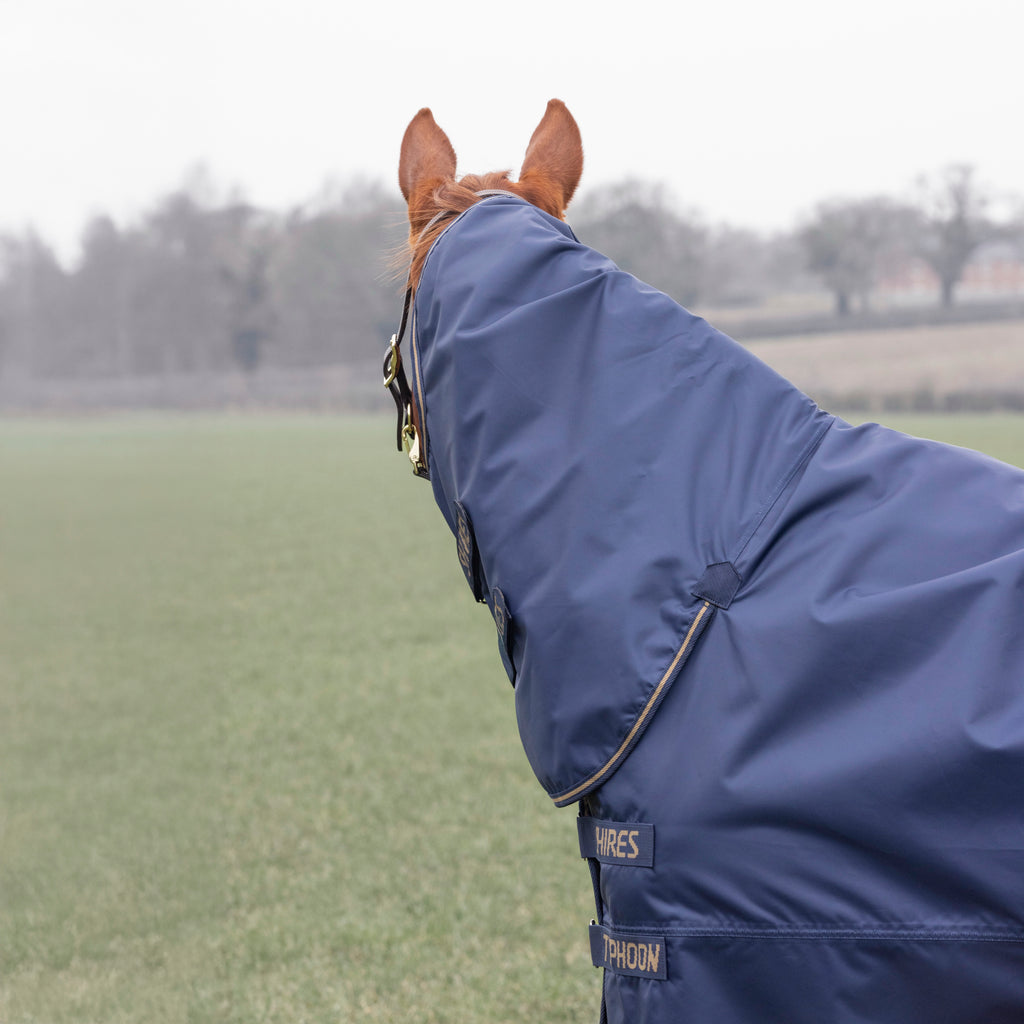 Typhoon Lite Combo Turnout Rug - Navy
