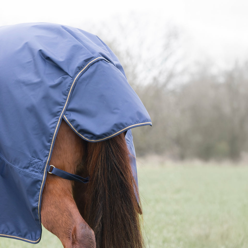Typhoon Lite Combo Turnout Rug - Navy