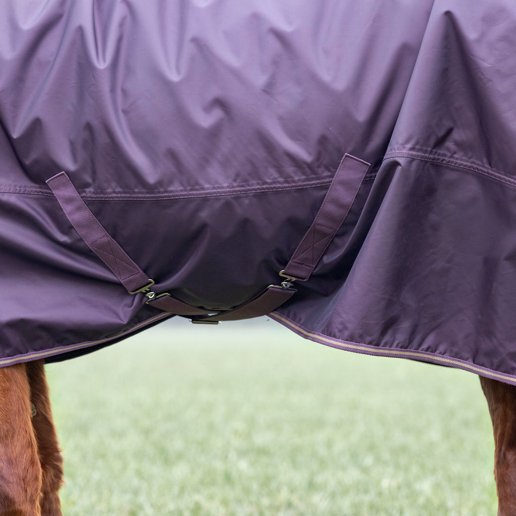 Typhoon 100 Combo Turnout Rug - Black Cherry