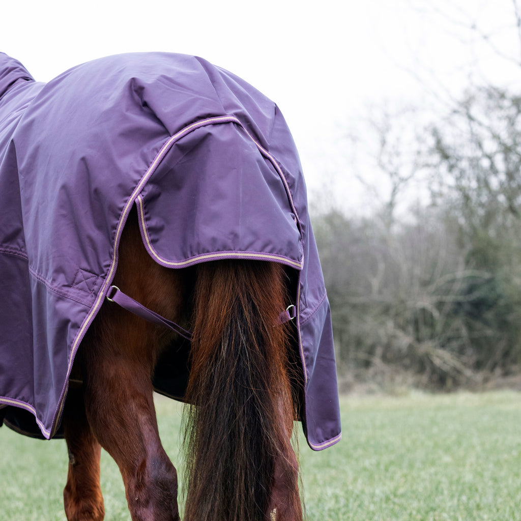 Typhoon 100 Combo Turnout Rug - Black Cherry