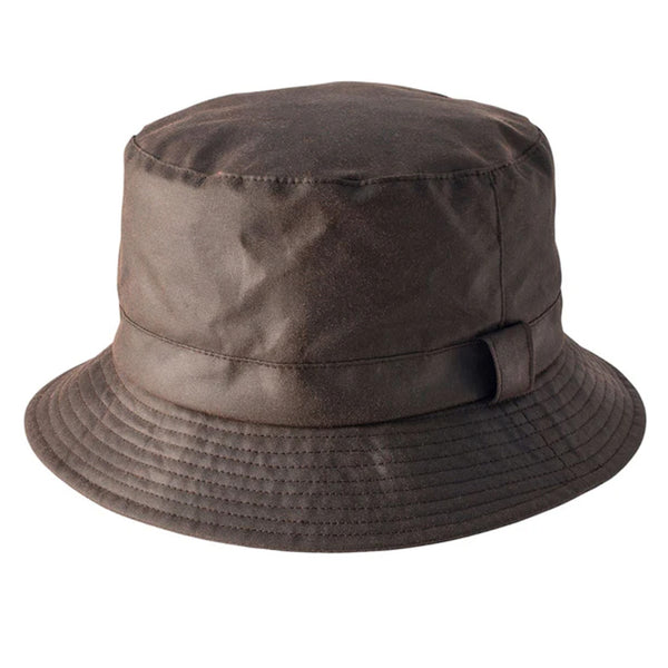 Heather Johnston Wax Bush Hat - Brown