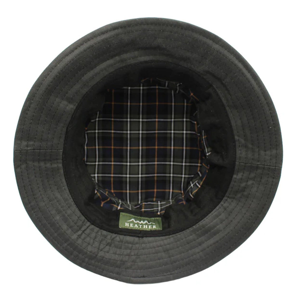 Heather Johnston Wax Bush Hat - Olive