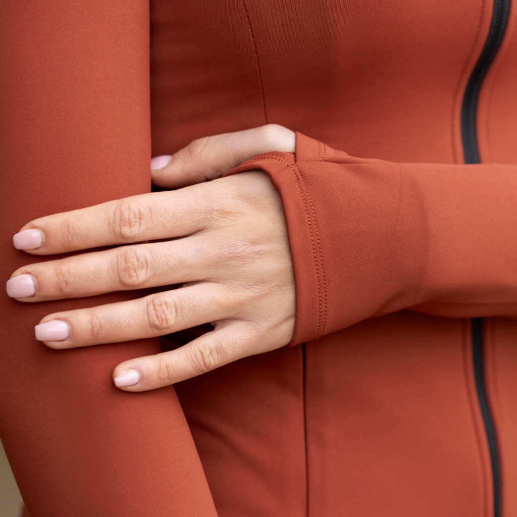 Covalliero Ladies Training Jacket - Rust