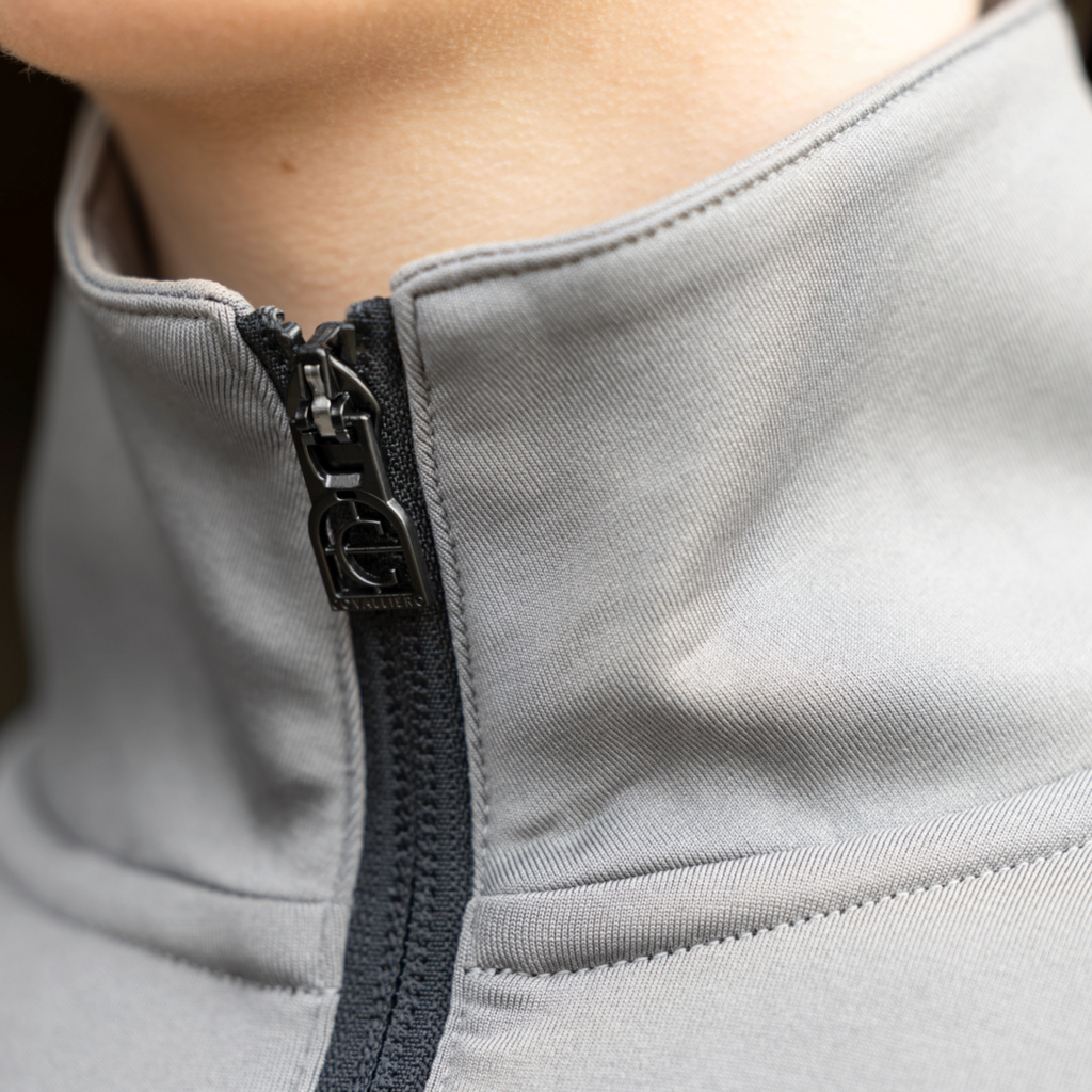 Covalliero Ladies Active Shirt - Steel Grey