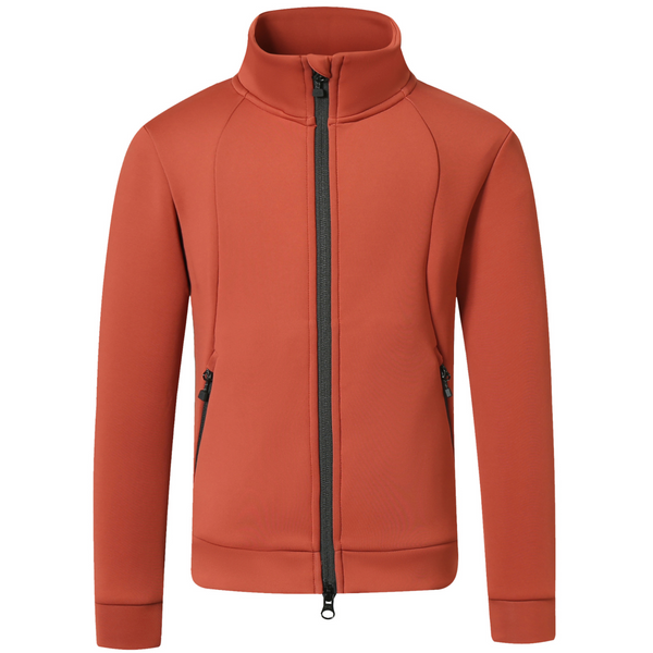 Covalliero Kids Sweat Jacket - Rust