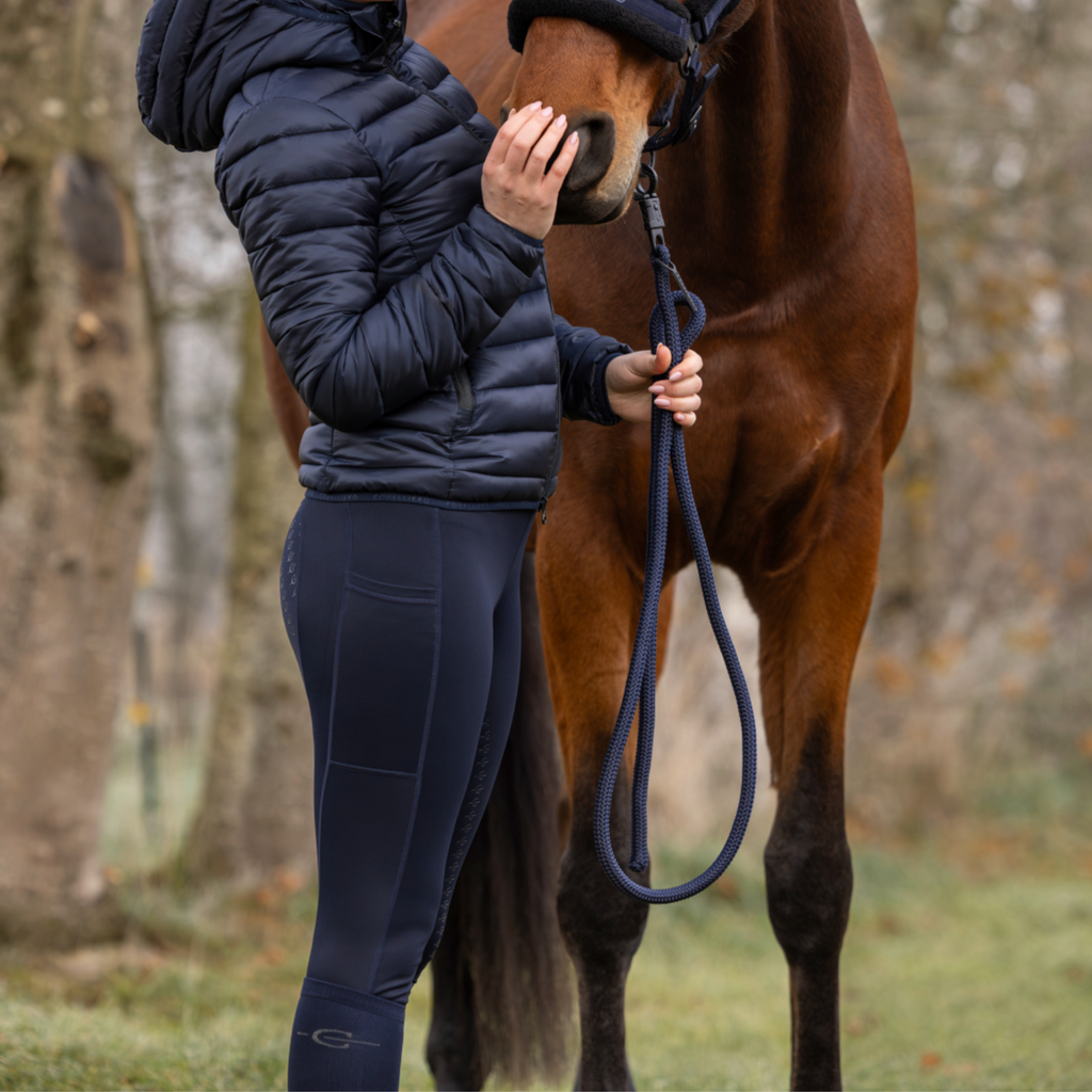 Covalliero Ladies Riding Tight Grip - Dark Navy