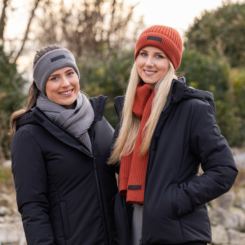 Covalliero Ladies Knitted Cap - Rust