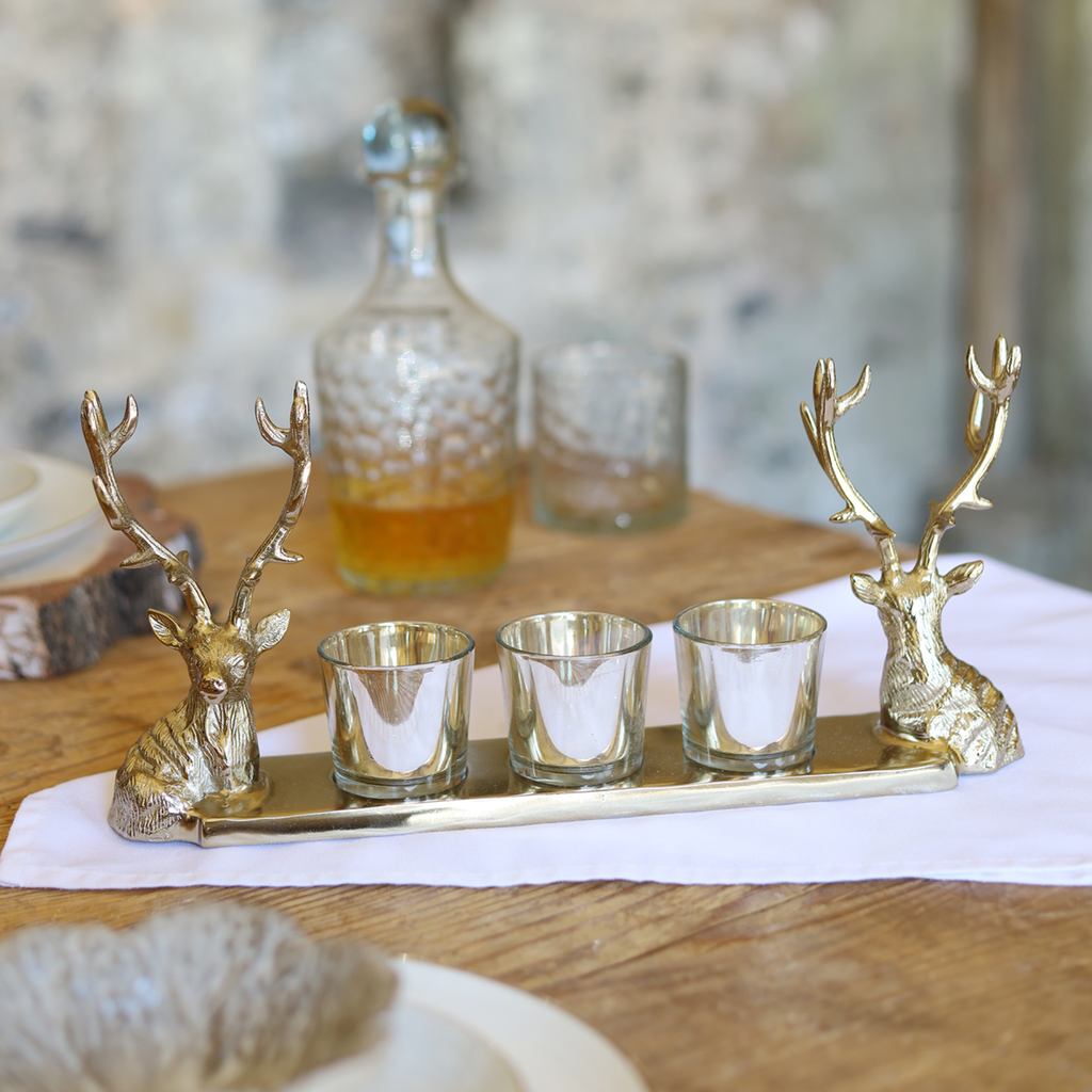 Culinary Concepts Stag Triple Votive Holder