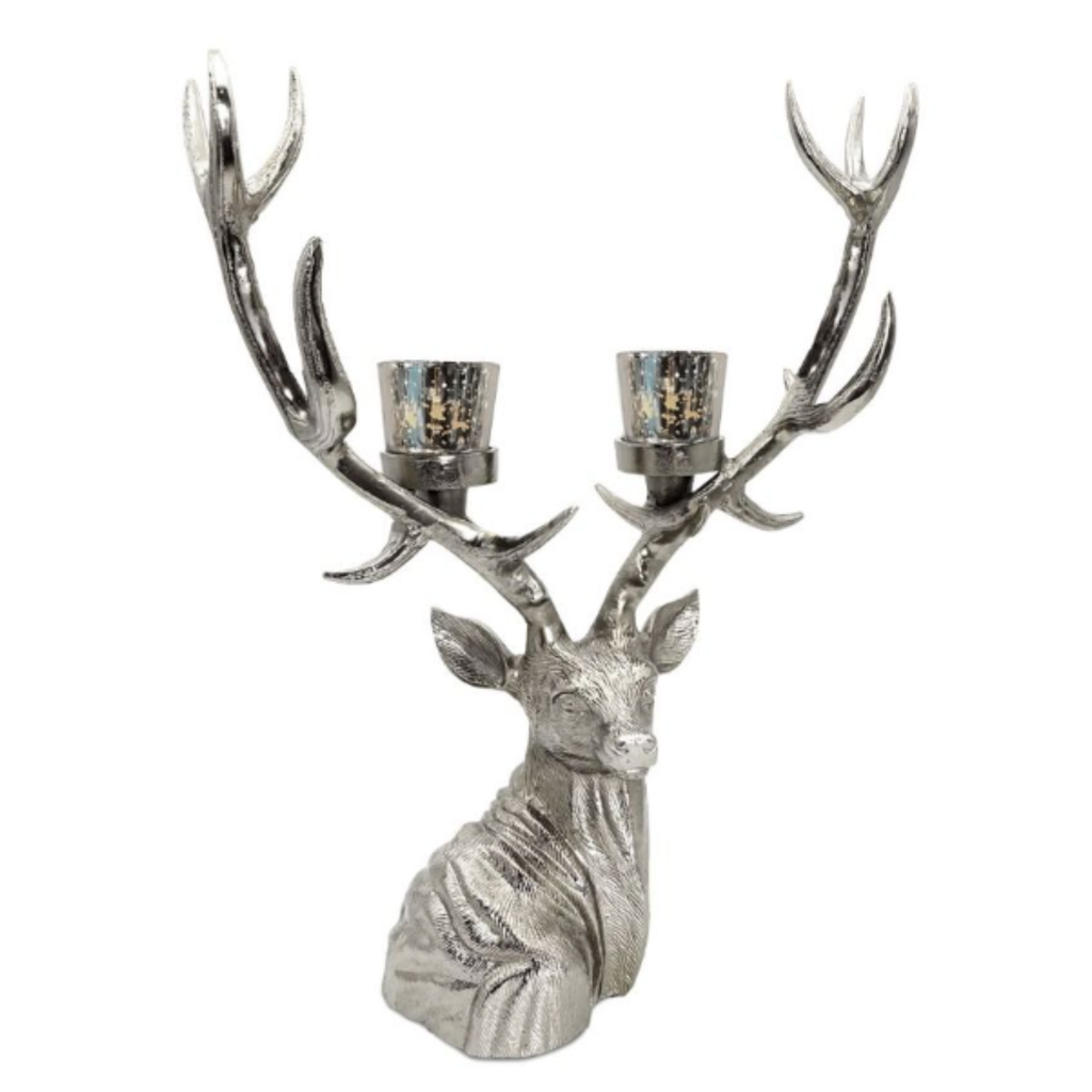 Culinary Concepts Stag Double Votive and Candle Holder