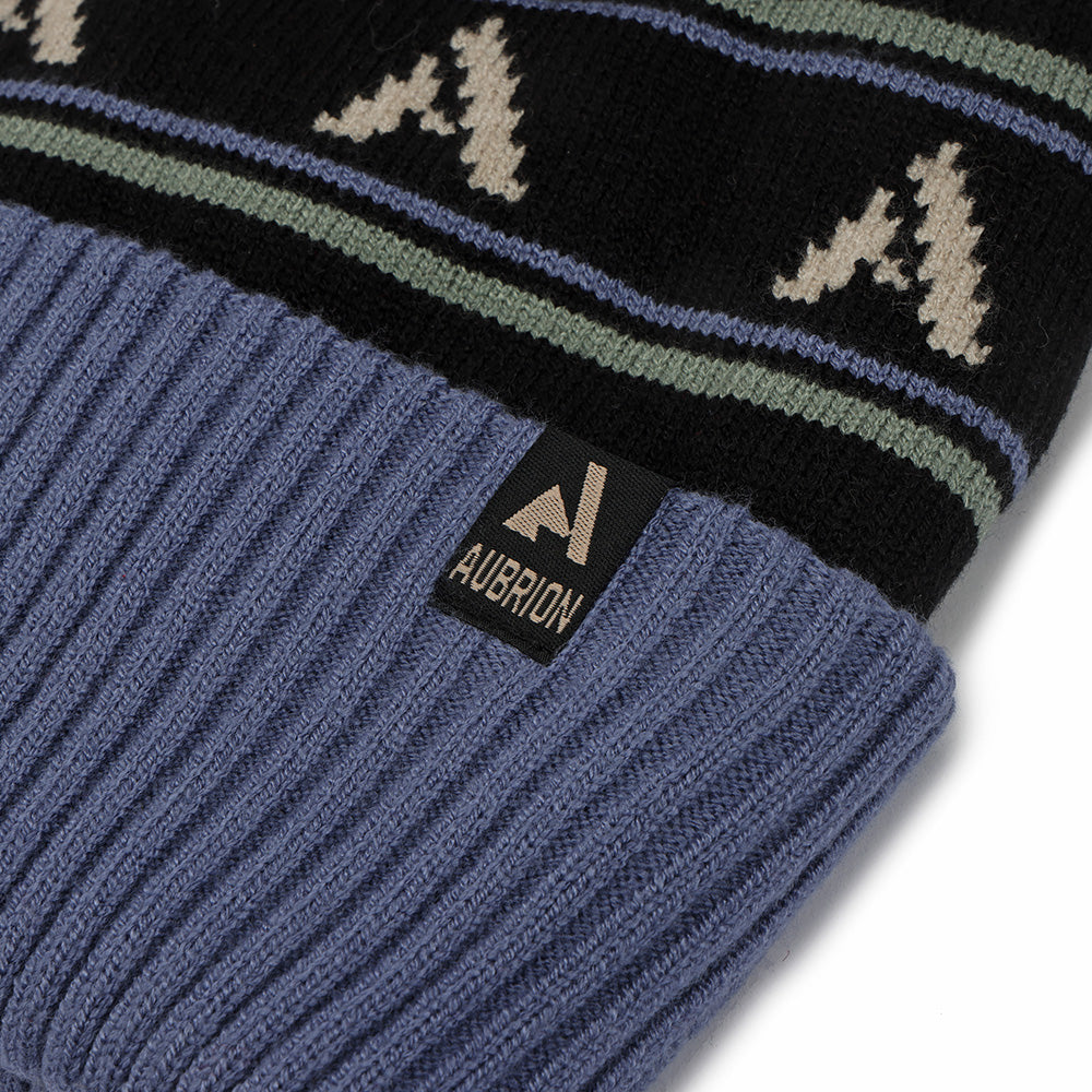 Aubrion React Bobble Hat - Sky/Shadow