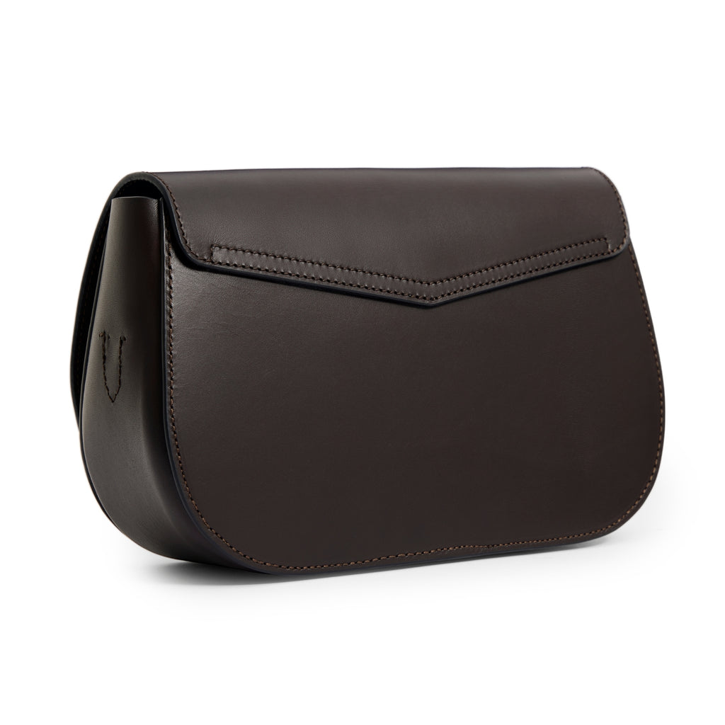 Fairfax and Favor Rye Cross Body Bag - Mahogany Leather