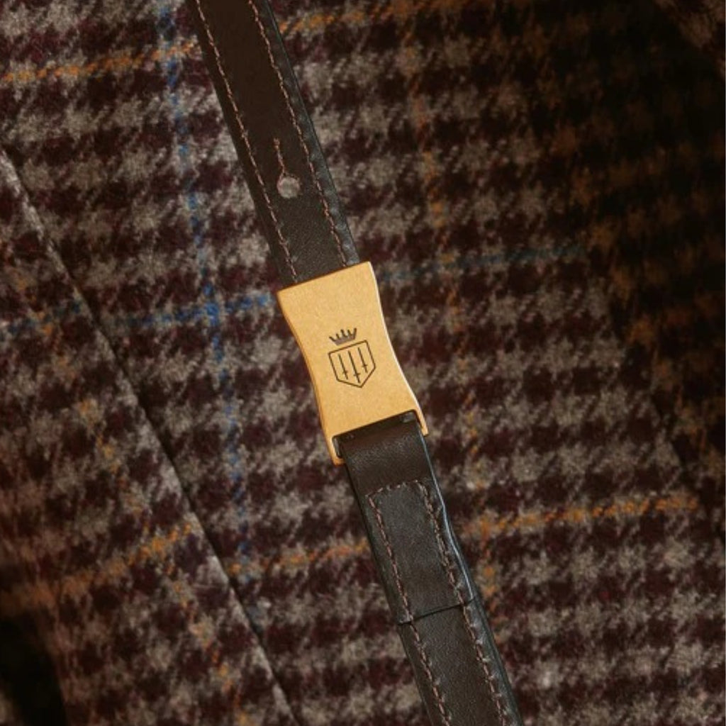 Fairfax and Favor Rye Cross Body Bag - Mahogany Leather
