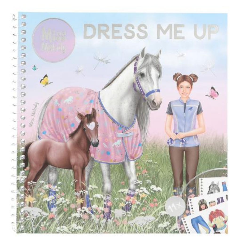 Miss Melody Dress Me Up Book