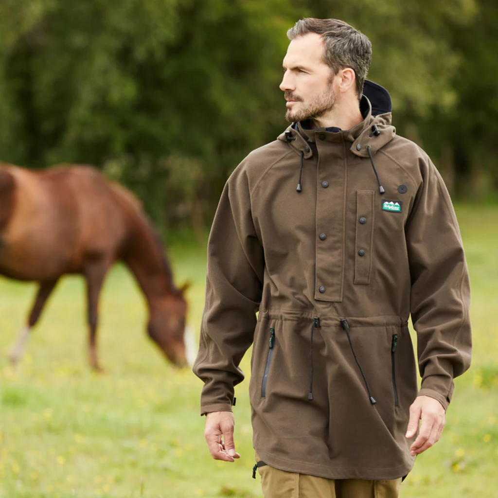 Ridgeline Mens Monsoon Classic Smock - Bark