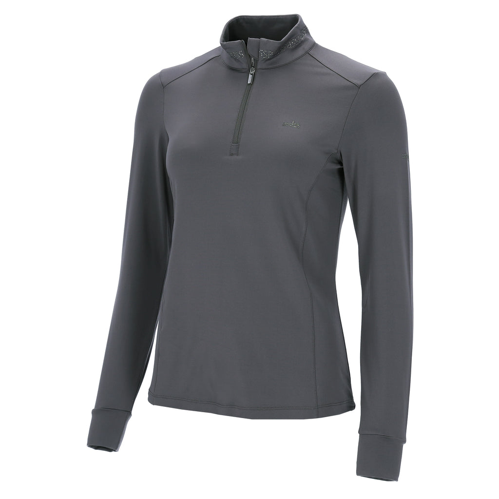 Schockemohle Ladies Ayla Style Show Shirt - Dusty Chocolate
