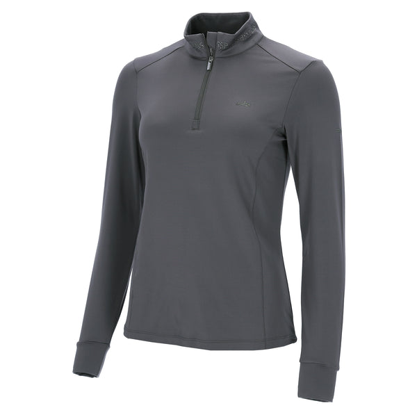 Schockemohle Ladies Ayla Style Show Shirt - Dusty Chocolate