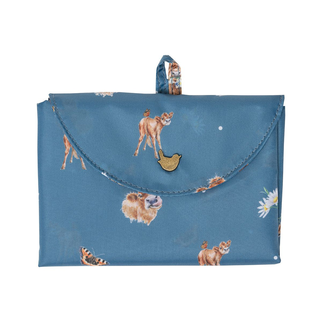 Wrendale Foldable Shopping Bag - Farmyard Friends