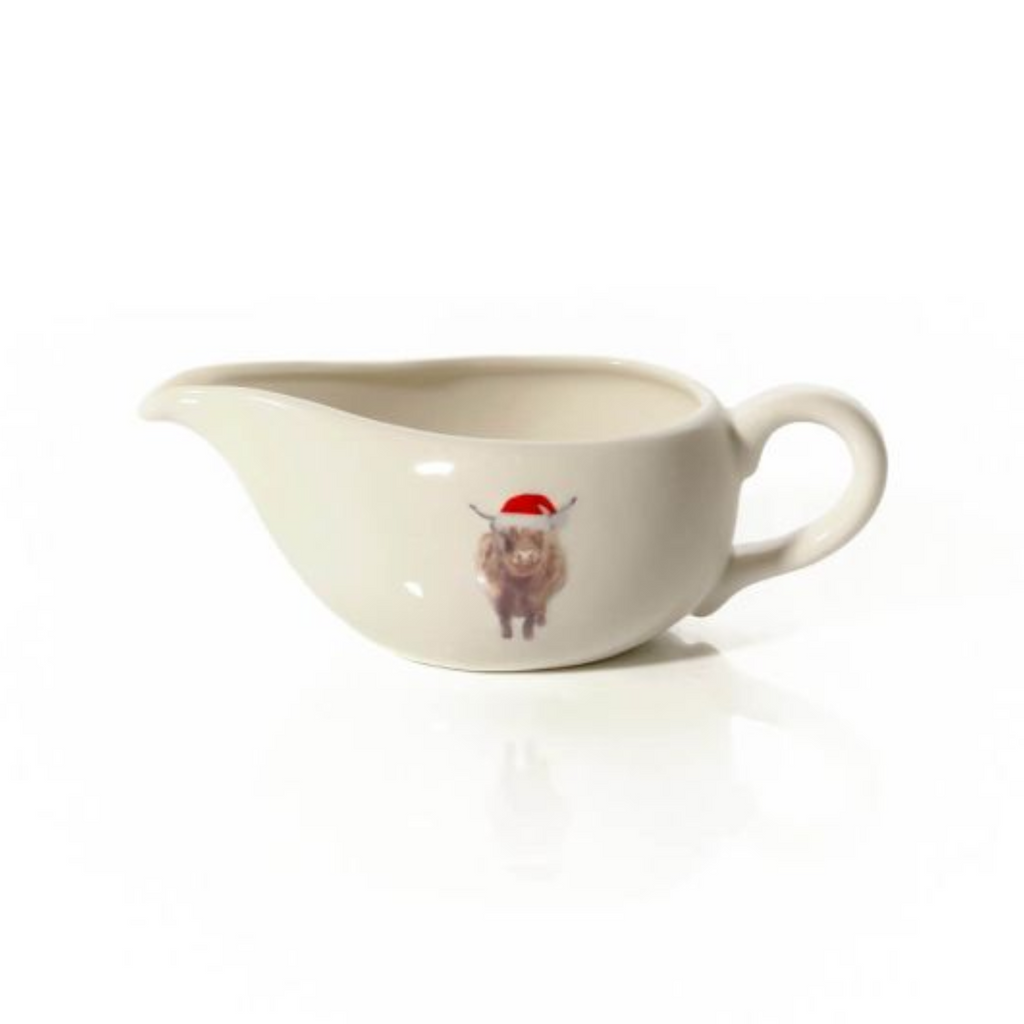 Langs Frosted Highland Cow Gravy Jug