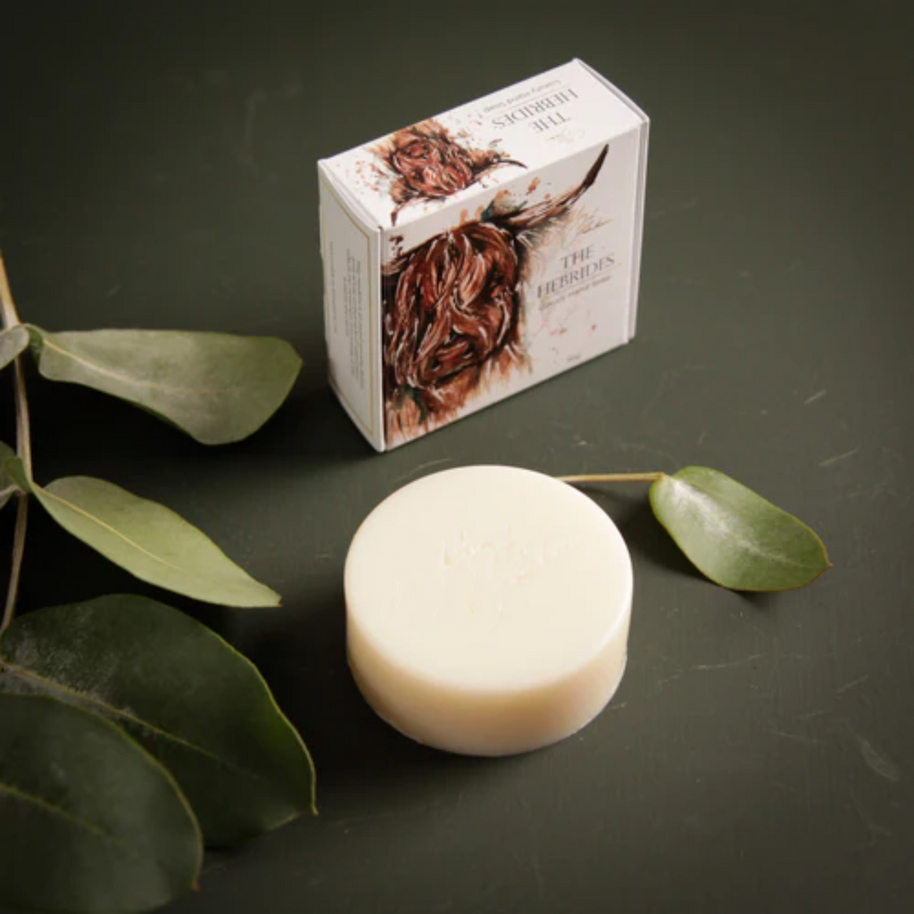 Meg Hawkins 'The Hebrides' Highland Cow Design Soap