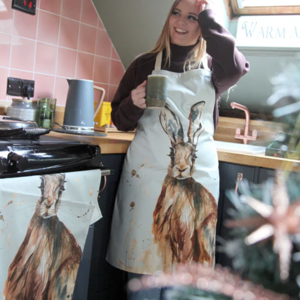 Meg Hawkins Hare Design Apron