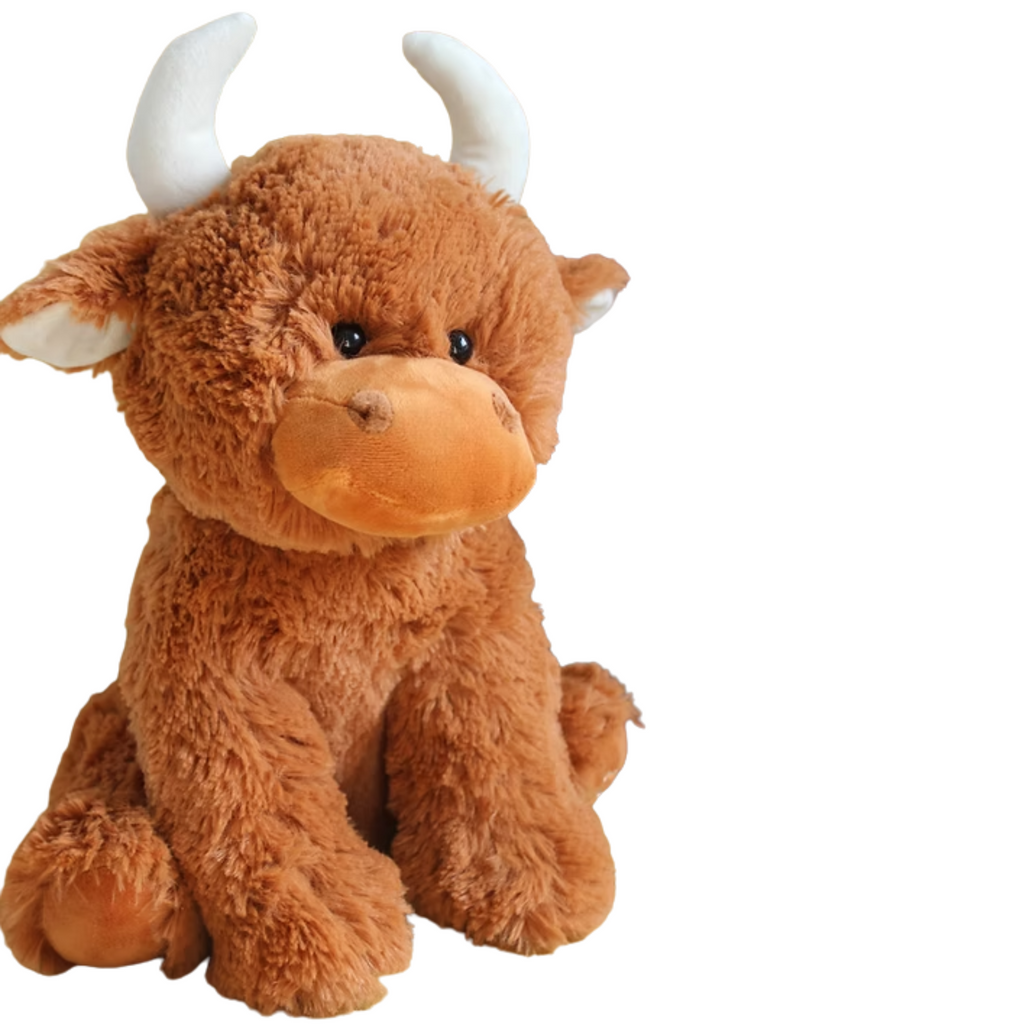 Jomanda Highland Cow Plush Baby Toy - 30cm