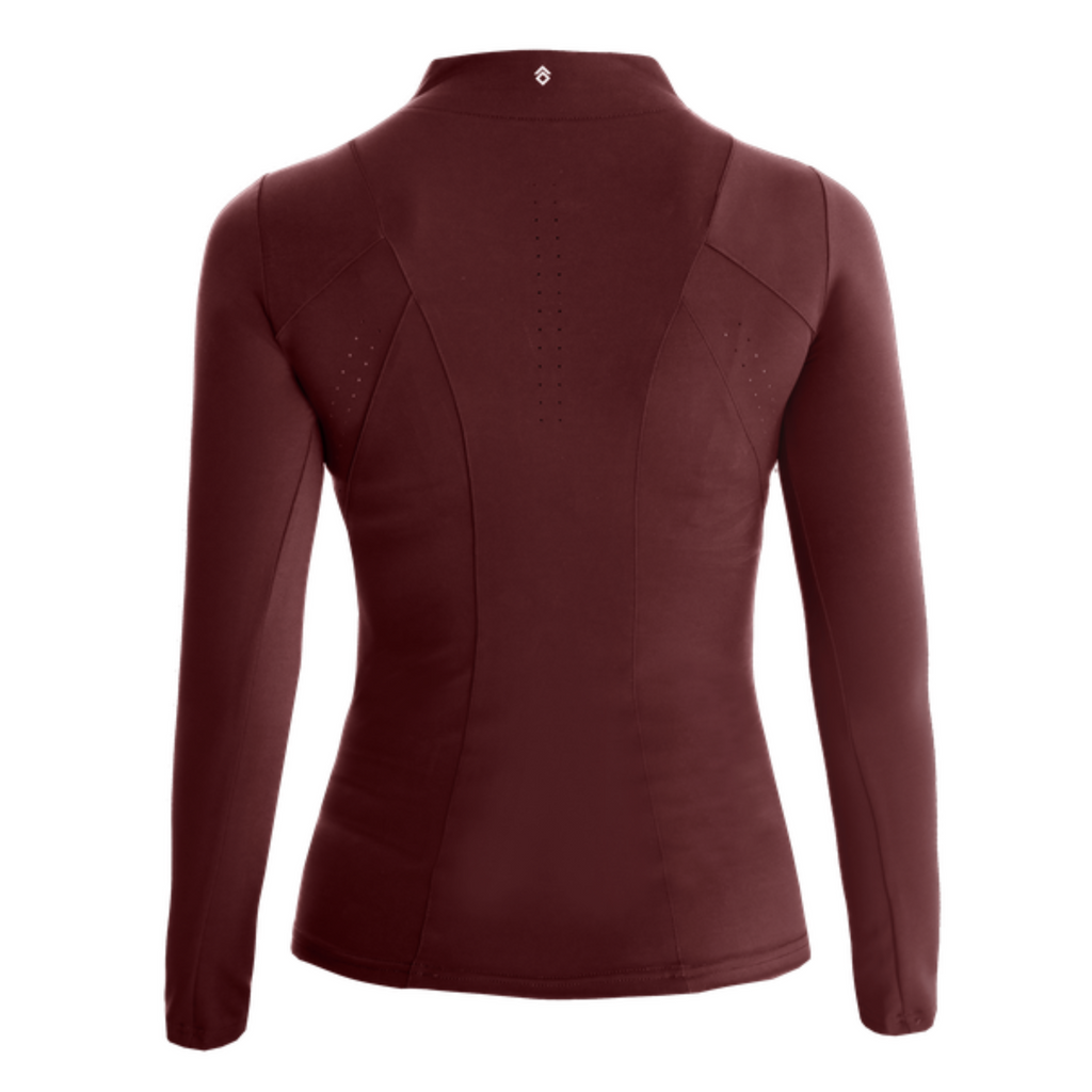 Aztec Diamond Core Base Layer - Cherry