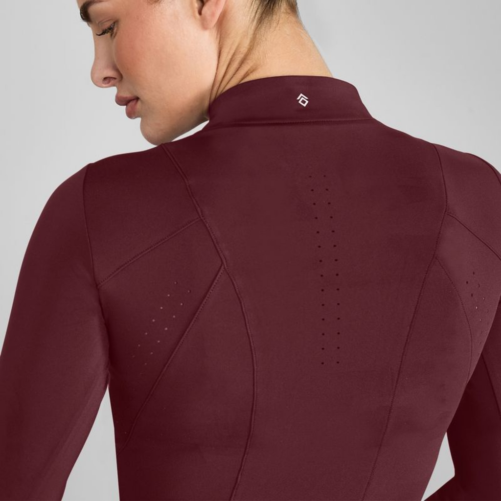 Aztec Diamond Core Base Layer - Cherry