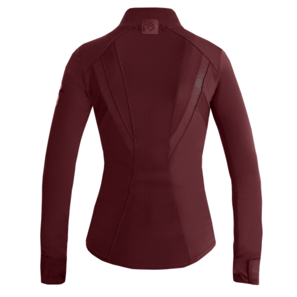 Aztec Diamond Core Fitted Jacket - Cherry